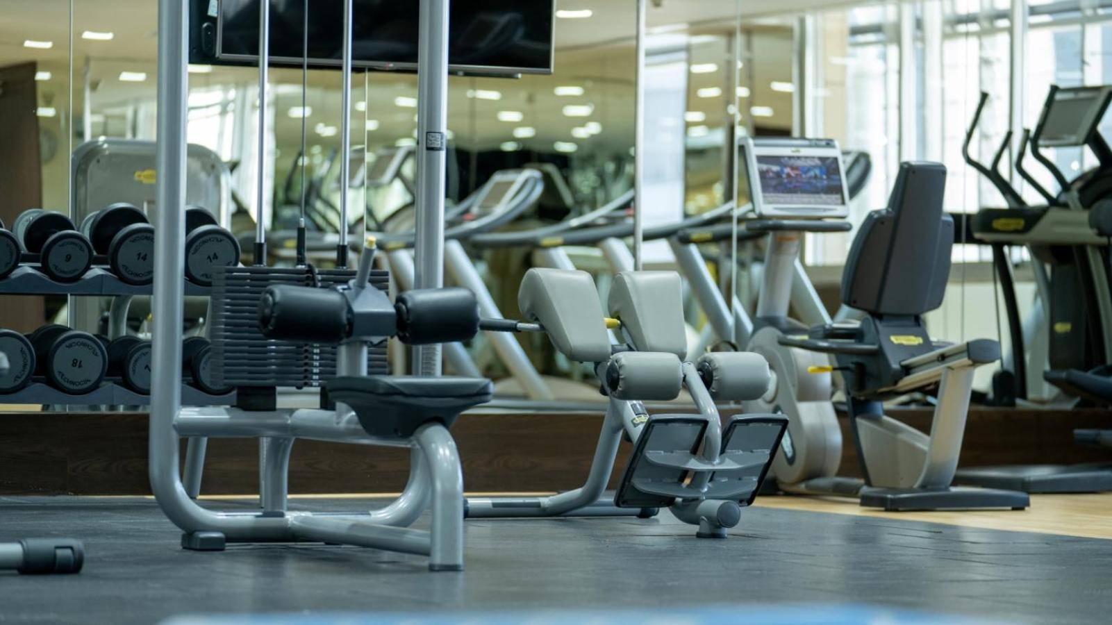 The Abdali Boulevard Hotel Amman Ngoại thất bức ảnh The gym at the hotel