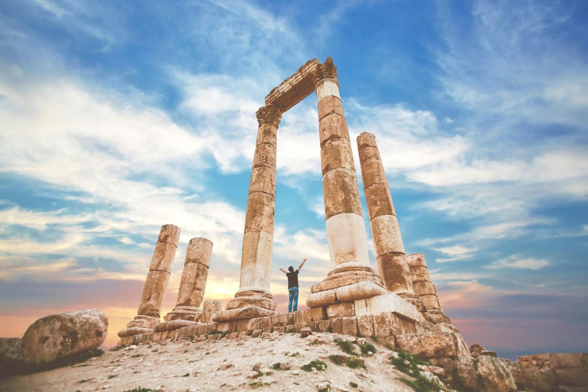 The Abdali Boulevard Hotel Amman Ngoại thất bức ảnh The Citadel of Jerash
